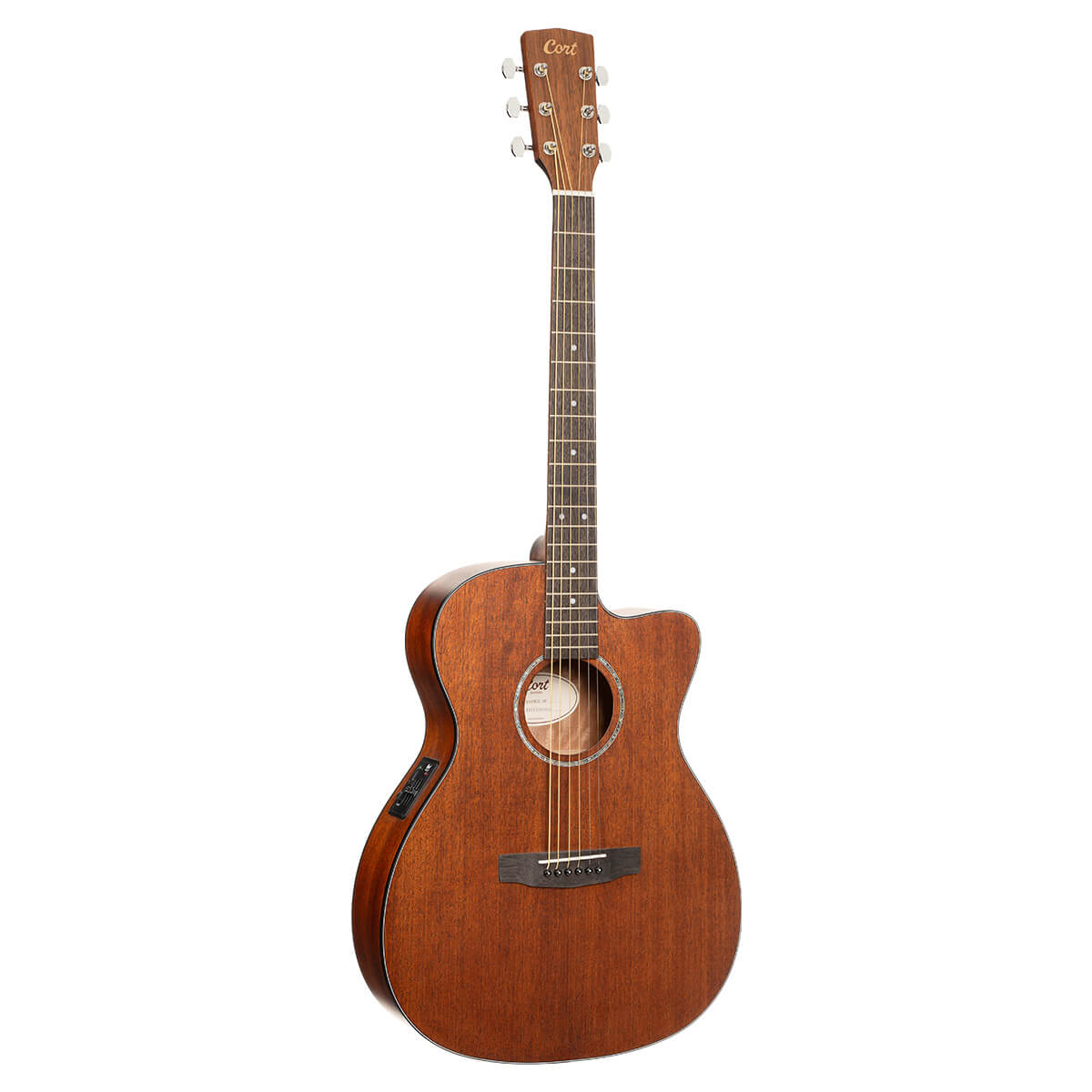 CORT L60MCE Acoustic Electric Guitar – Mahogany with Bag