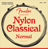 FENDER 130 Nylon Ball End Acoustic Classical Guitar Strings - 28-43 Gauge
