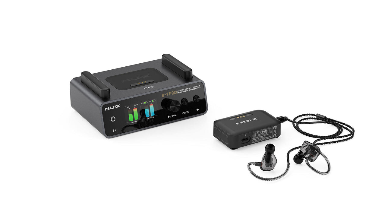 NUX B-7 Pro Pro-level Wireless Rechargeable In-Ear Monitor System