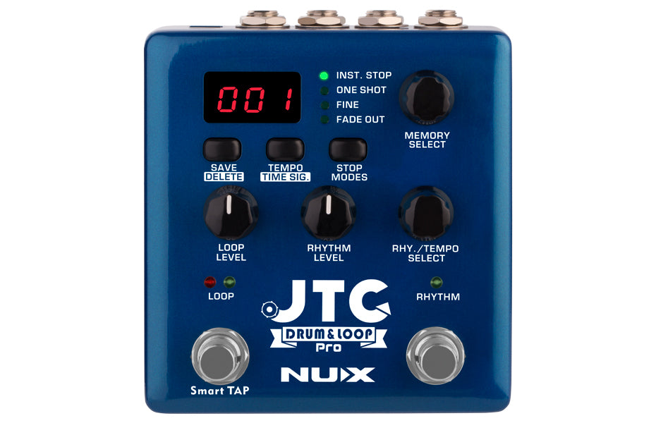NUX NDL-5 JTC Drum & Loop PRO Looper Pedal with Drums