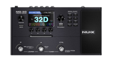 NUX MG-30 multi-effects pedal on a clear background