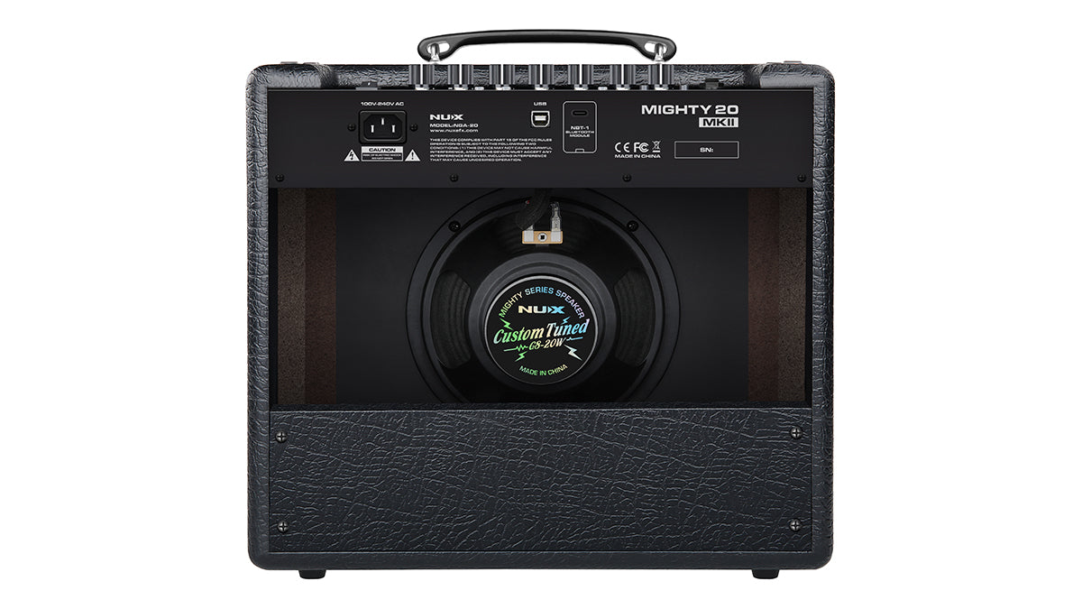 NUX Mighty 20 BT MKII Digital Modeling Electric Guitar Amplifier with Bluetooth