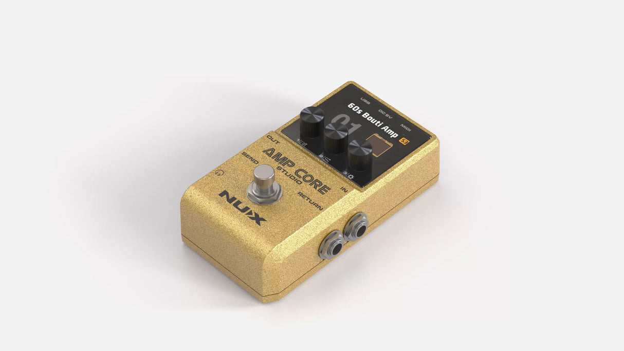 NUX Amp Core Studio - Amp Modeler & IR Gutiar Pedal