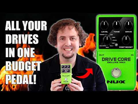 NUX Drive Core Deluxe MKII - 8-way OD Combination Guitar Pedal