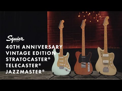 SQUIER by Fender 40th Anniversary Telecaster® Vintage Edition Electric Guitar