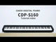 CASIO CDP‑S160 88‑Key Portable Digital Piano with Scaled Hammer‑Action Keyboard