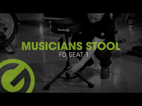 GRAVITY FD Seat 1 Round Musicians Stool