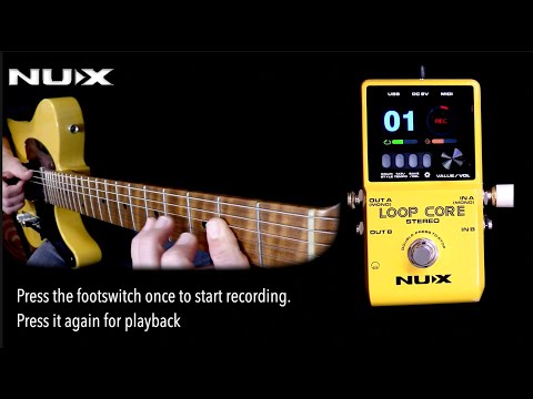 NUX LCS Loop Core Stereo Loop Pedal