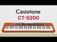 CASIO CT-S200 61-Key Portable Digital Keyboard - Black
