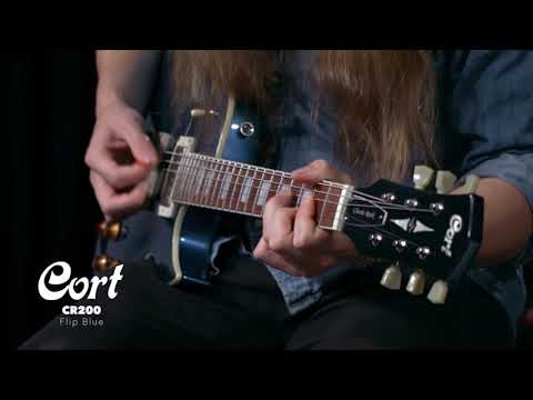 CORT CR200 Electric Guitar with Bag - Gold Top