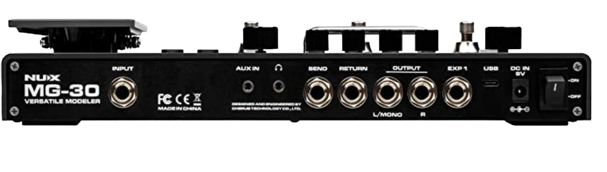NUX MG-30 Versatile Amp Modeler Multi-Effects Pedal