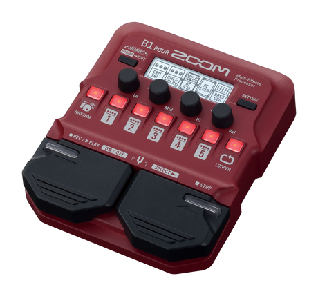 ZOOM B1 FOUR Multi-Effects Pedal