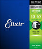 ELIXIR Optiweb Electric Guitar Strings – Light/Heavy 10-52 Gauge (Single Pack) shown in packaging
