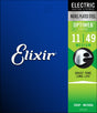 ELIXIR Optiweb Electric Guitar Strings – Medium 11-49 Gauge (Single Pack) shown in retail packaging

