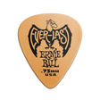 A single orange Ernie Ball Everlast guitar pick with the brand logo and text 'Everlast Ernie Ball 2.00,73