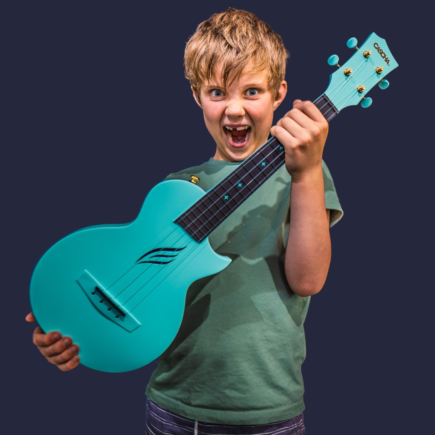 CASCHA Concert Carbon Fibre Ukulele