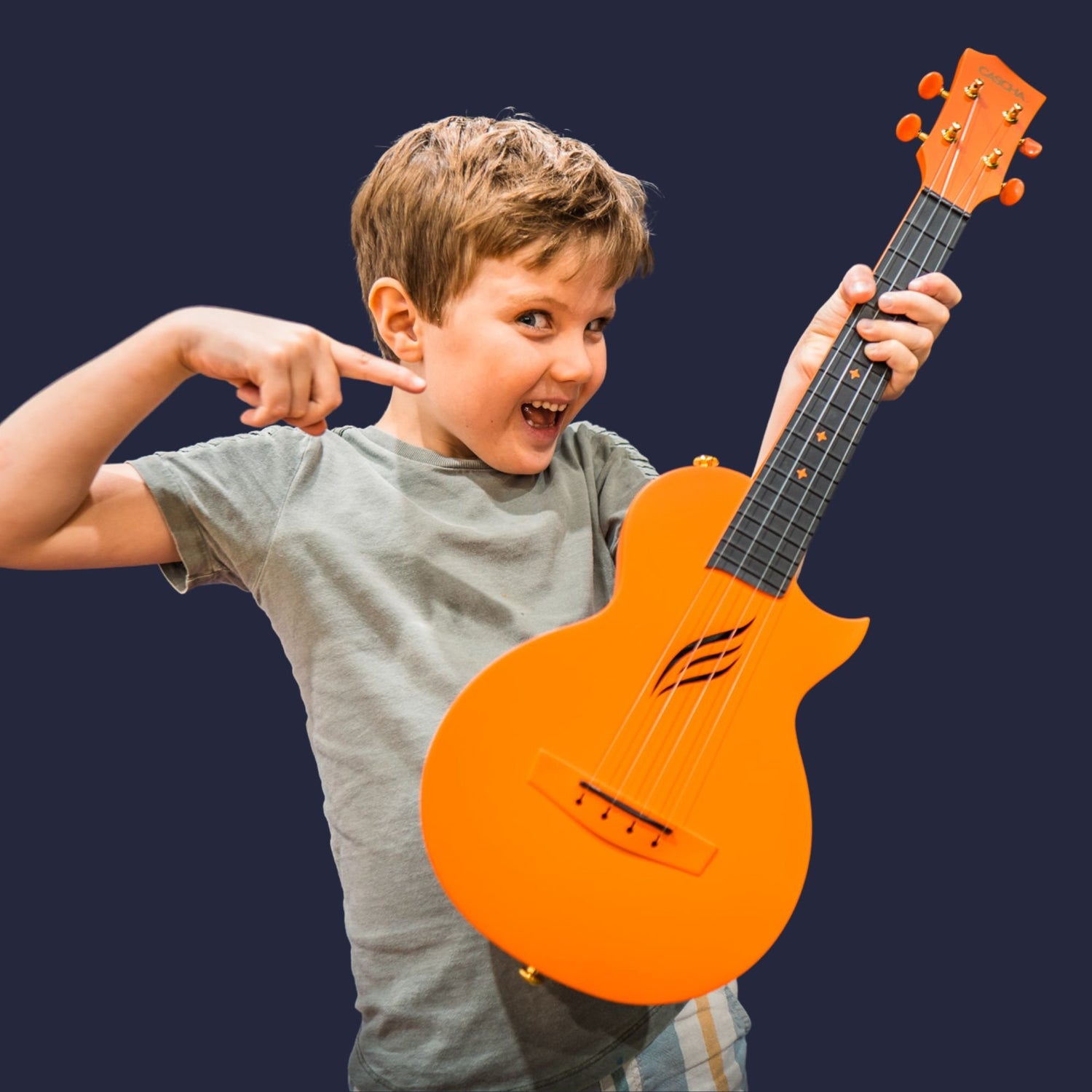 CASCHA Concert Carbon Fibre Ukulele