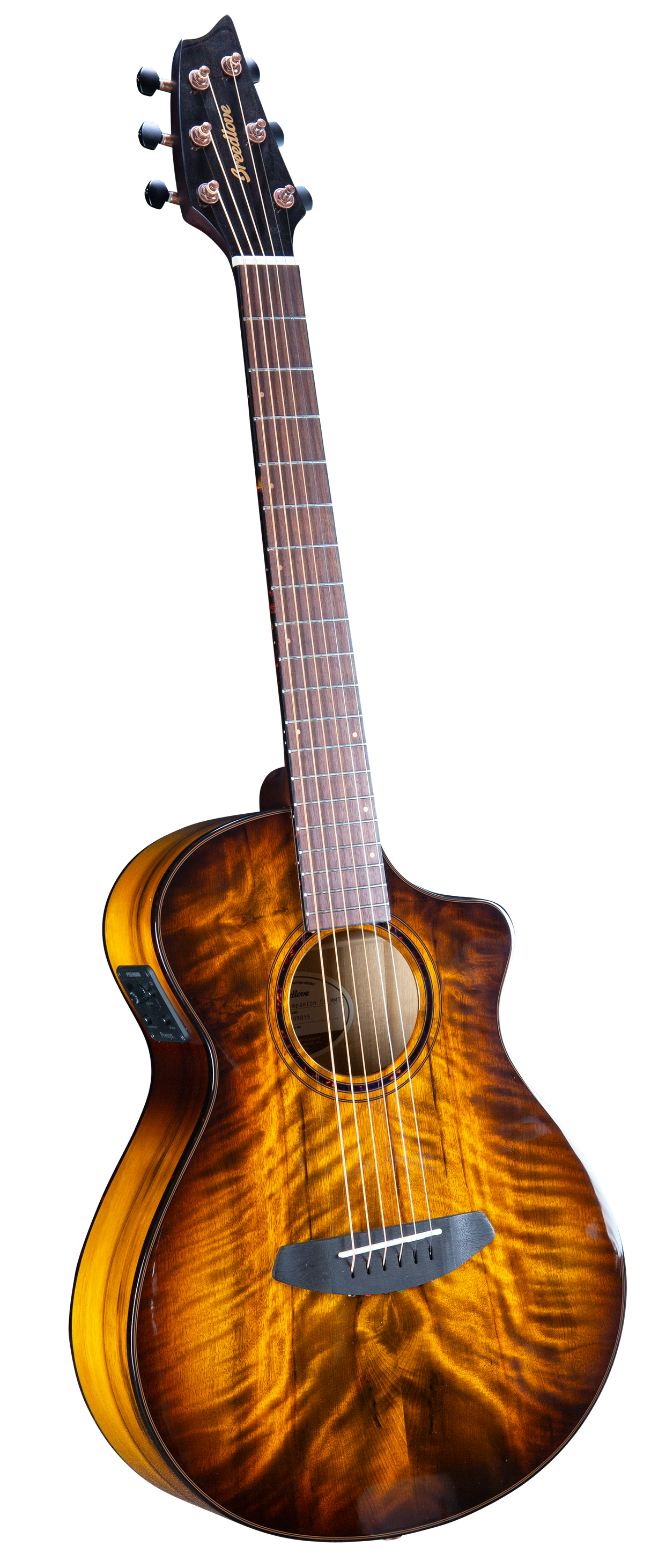 BREEDLOVE Pursuit Exotic S Companion Myrtlewood Acoustic Guitar
