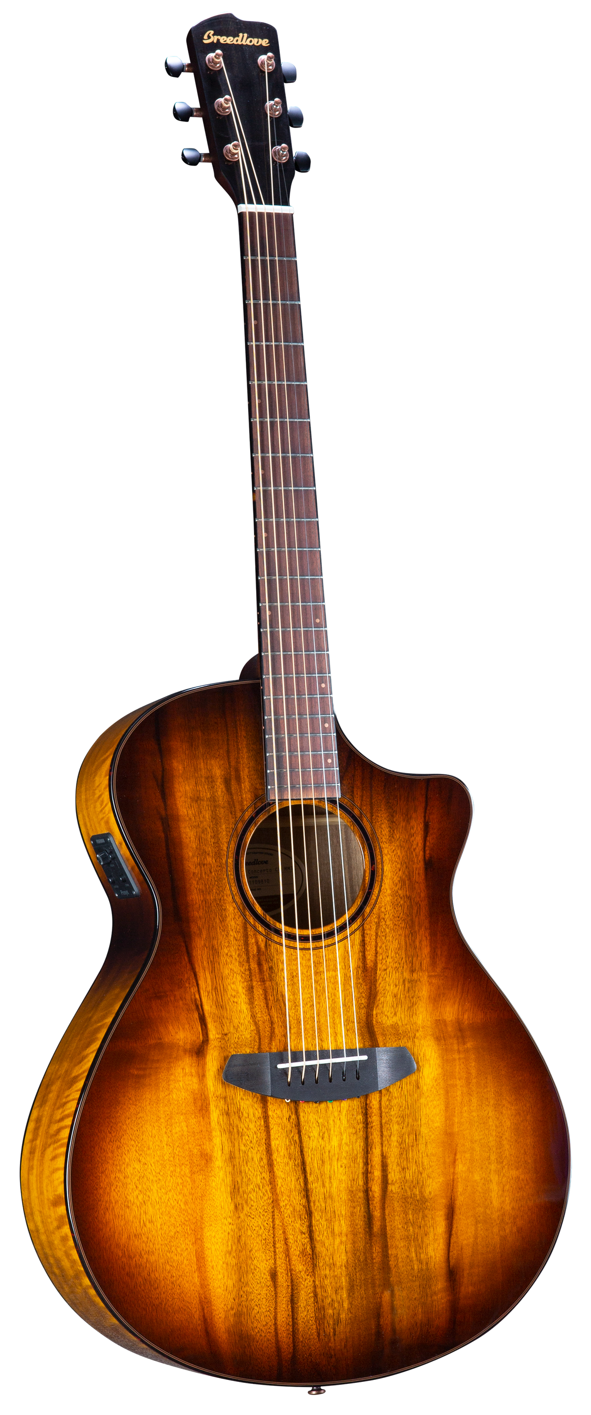 BREEDLOVE Pursuit Exotic S Concerto Myrtlewood Acoustic Guitar