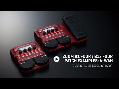 ZOOM B1 FOUR Multi-Effects Pedal